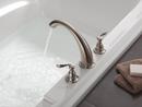 Delta Faucet Brilliance Stainless Two Handle Roman Tub Faucet Trim Only 