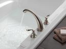 Delta Faucet Brilliance Stainless Two Handle Roman Tub Faucet (Trim Only) 