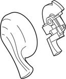 Delta Faucet Stainless Single Lever Blade Handle Kit 