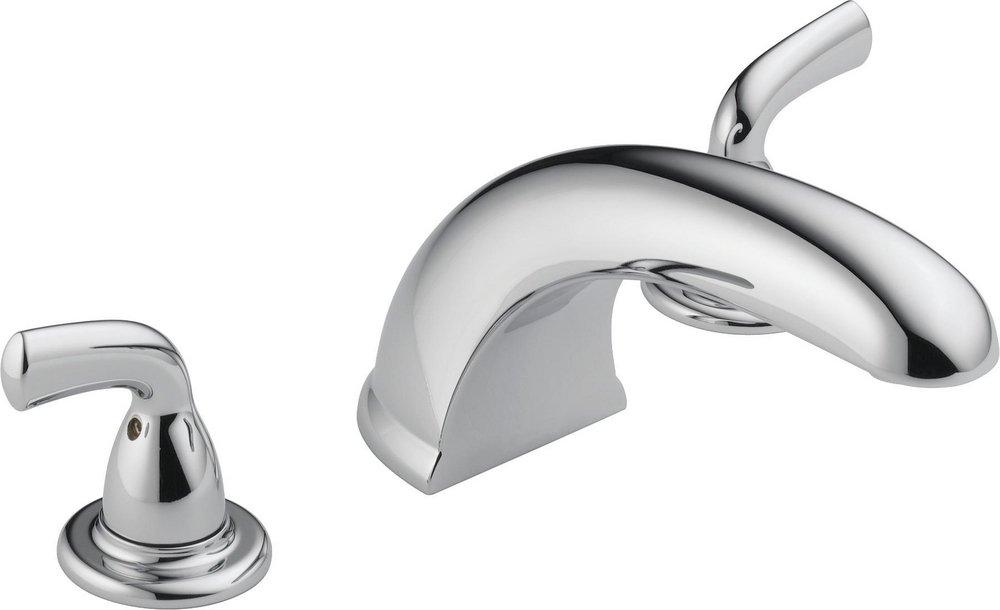 Delta Faucet Chrome Two Handle Roman Tub Faucet Trim Only 