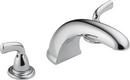 Two Handle Roman Tub Faucet in Chrome (Trim Only)