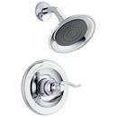 One Handle Single Function Shower Faucet in Chrome (Trim Only)