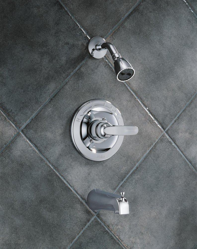 Delta Faucet Chrome Single Handle Single Function Bathtub & Shower Faucet (Trim Only) 