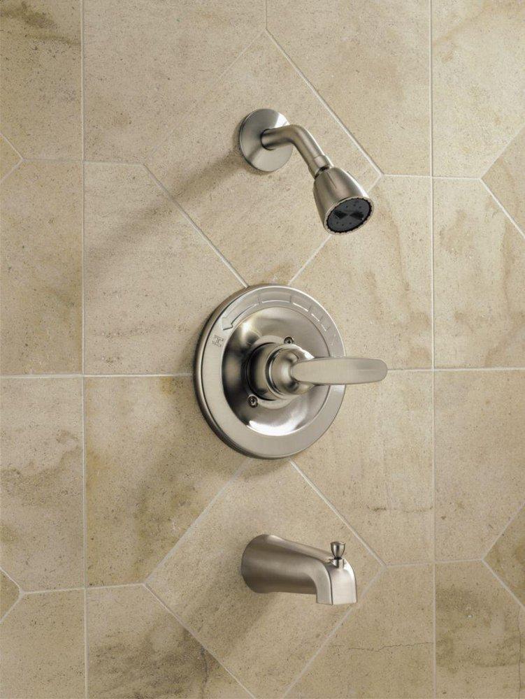 Delta Faucet Chrome Single Handle Single Function Bathtub & Shower Faucet (Trim Only) 