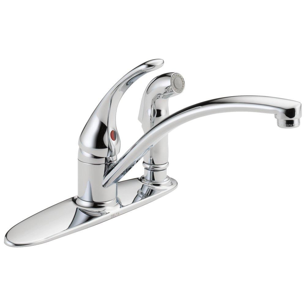 Delta Faucet Chrome Single Handle Kitchen Faucet 