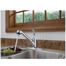 Delta Faucet Brilliance&reg; Stainless Single Handle Pull Out Kitchen Faucet 