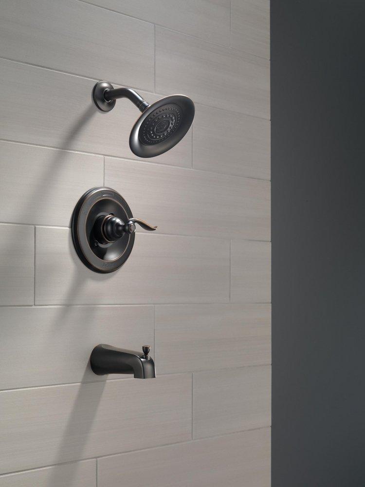 Delta Faucet Oil Bronze Single Handle Single Function Bathtub & Shower Faucet (Trim Only) 