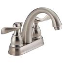 Two Handle Centerset Bathroom Sink Faucet in Brilliance® Stainless