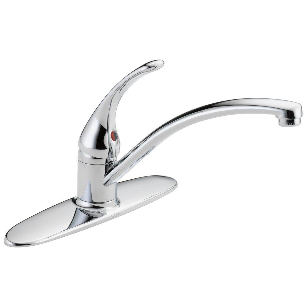 Delta Faucet Chrome Single Handle Kitchen Faucet 