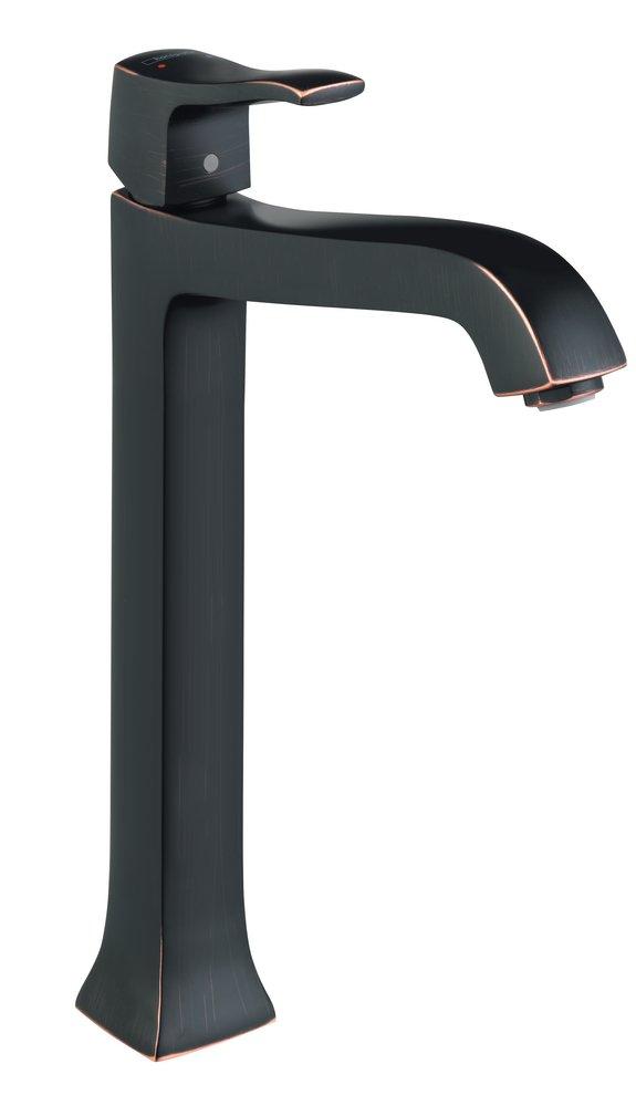 Hansgrohe Rubbed Bronze Single Handle Vessel Filler Bathroom Sink Faucet 