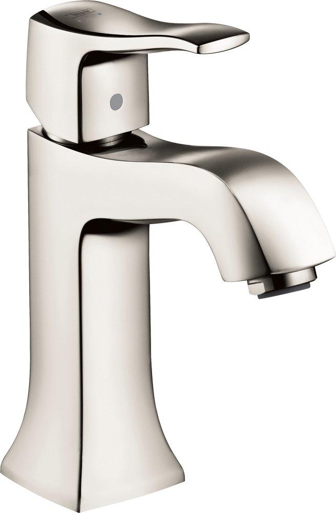 Hansgrohe Polished Nickel Single Handle Monoblock Bathroom Sink Faucet 