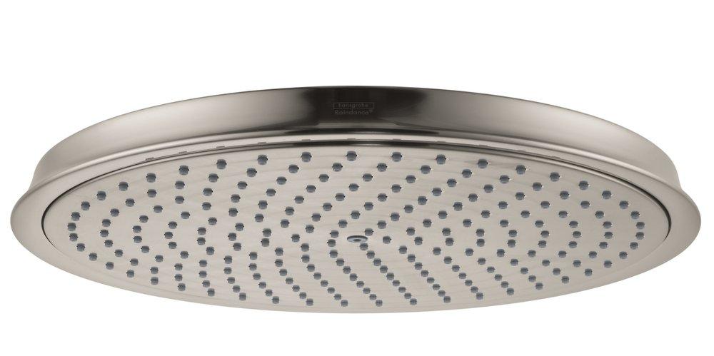 Hansgrohe Brushed Nickel Single Function RainAir Showerhead 