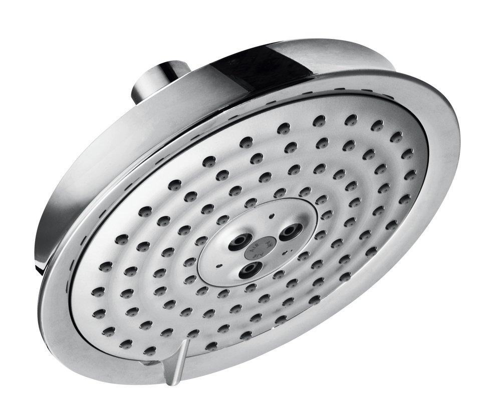 Hansgrohe Polished Chrome Multi Function BalanceAir, RainAir and WhirlAir Showerhead 