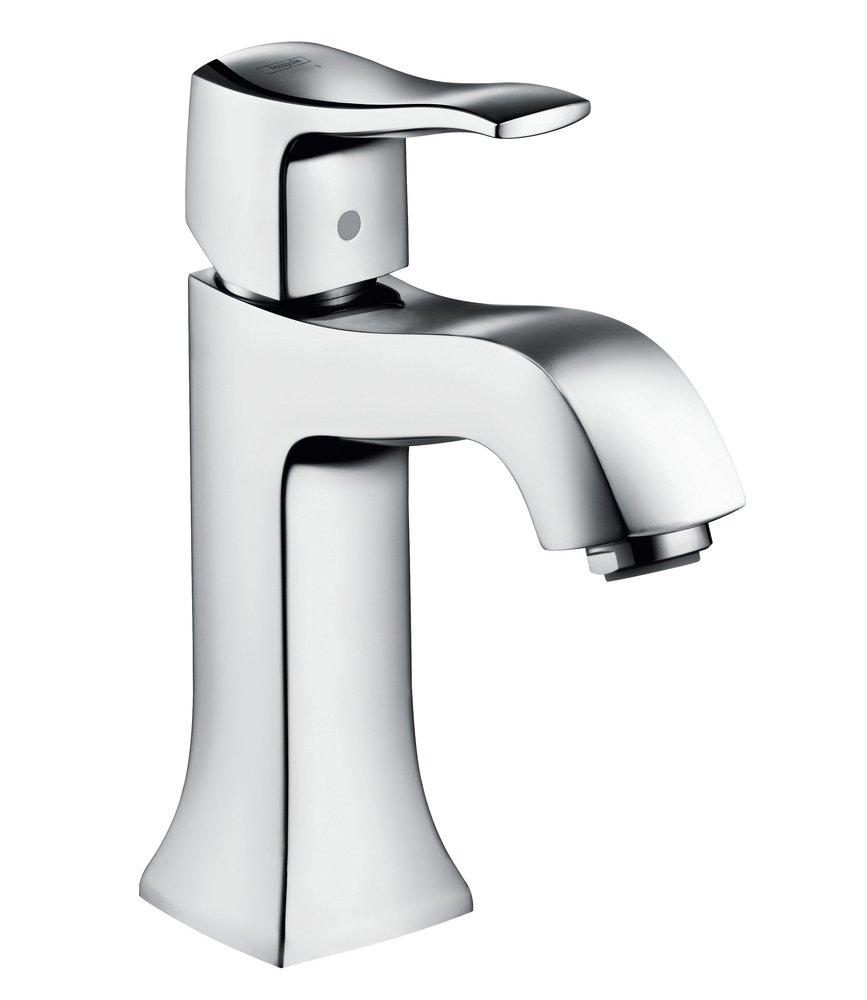 Hansgrohe Polished Chrome Single Handle Monoblock Bathroom Sink Faucet 
