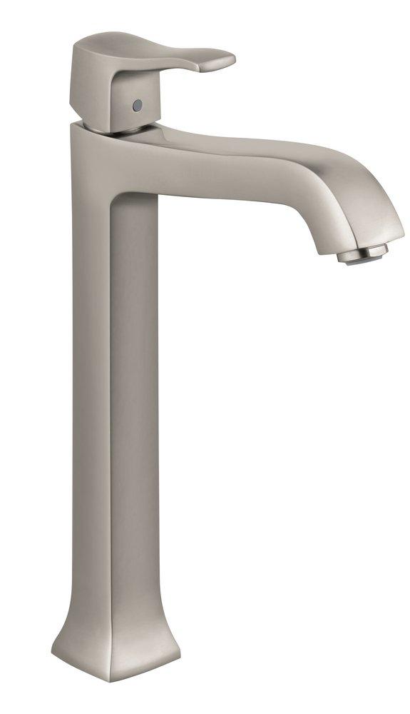 Hansgrohe Brushed Nickel Single Handle Vessel Filler Bathroom Sink Faucet 