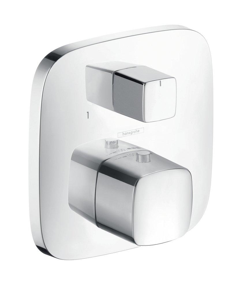 Hansgrohe Polished Chrome Thermostatic Trim with Volume Control 