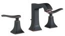 Hansgrohe Rubbed Bronze Two Handle Widespread Bathroom Sink Faucet 
