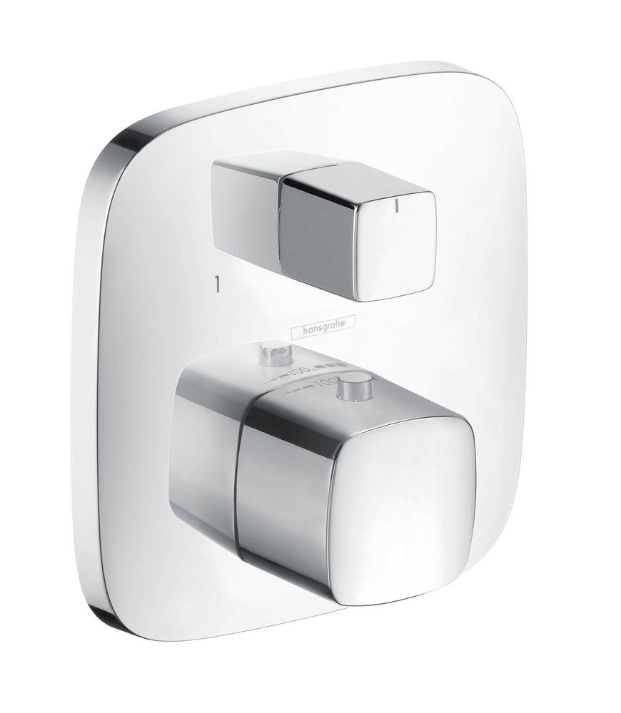 Hansgrohe Polished Chrome Thermostatic with Volume Control and Diverter Trim 