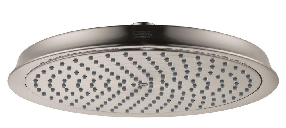 Hansgrohe Brushed Nickel Single Function RainAir Showerhead 