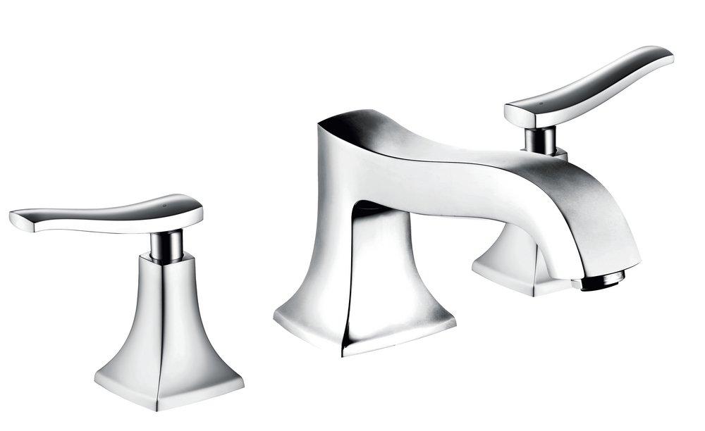 Hansgrohe Polished Chrome Two Handle Roman Tub Faucet Trim Only 