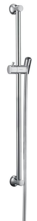 Hansgrohe Polished Chrome Slide Bar with Hose 