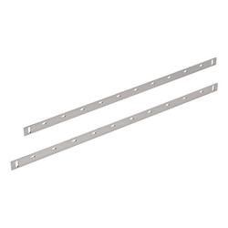 Fastening Rail Set For Ibox Universal Polished Chrome