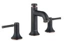 Hansgrohe Rubbed Bronze Two Handle Widespread Bathroom Sink Faucet 