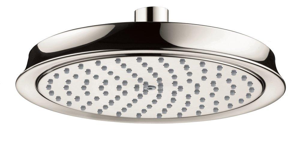 Hansgrohe Polished Nickel Single Function RainAir Showerhead 