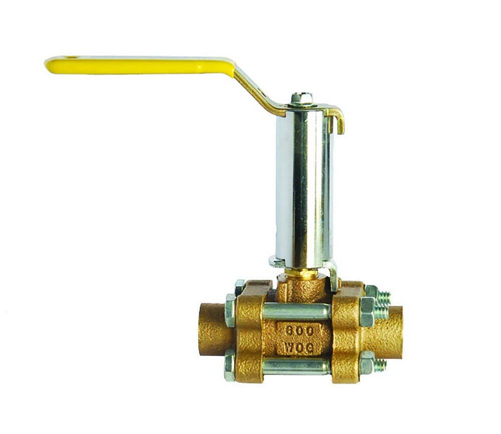 Milwaukee Valve Brass NPT Blowout-proof Stem Extension 