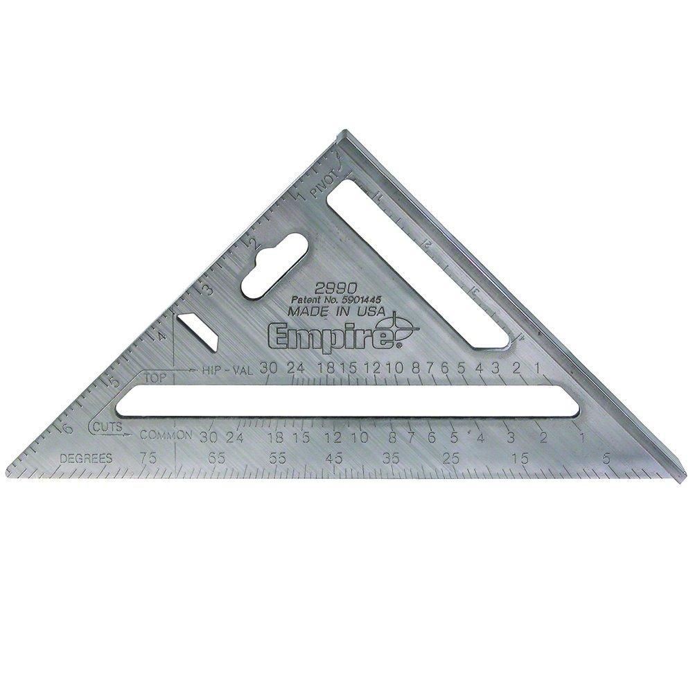 Empire Level Silver Aluminum Rafter Square 