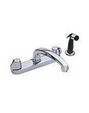 Gerber Plumbing Polished Chrome Two Handle Kitchen Faucet 