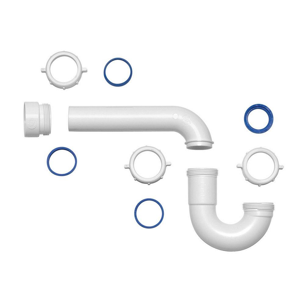 Dearborn White 1-1/2 in. P-Trap in White 