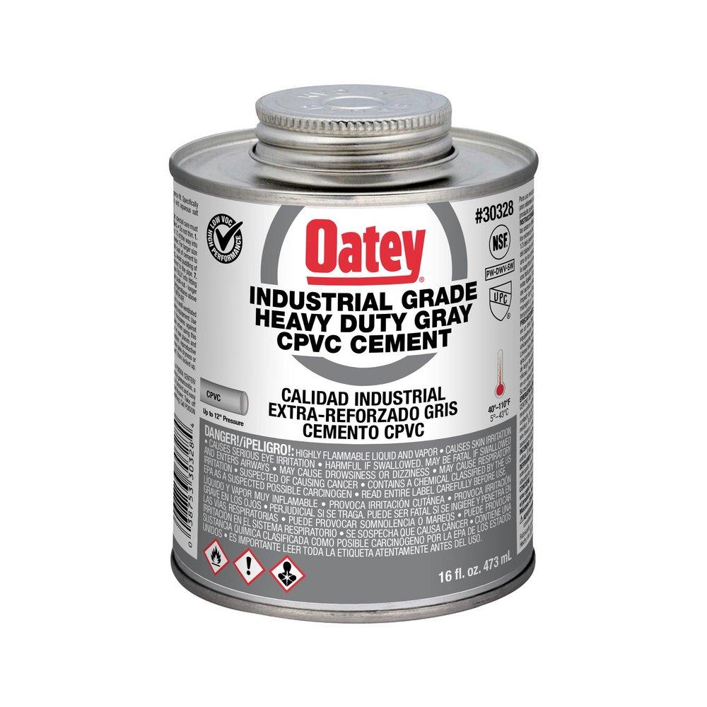 Oatey&reg; Grey Plastic Grey Pipe Cement 
