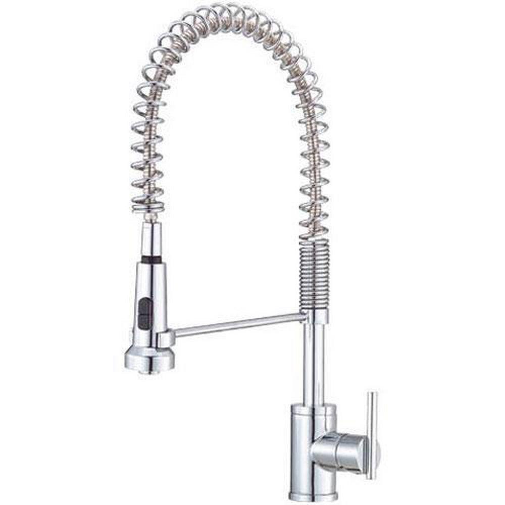 Gerber Plumbing Polished Chrome 1-Hole High Arc Kitchen Faucet with Single Lever Handle 