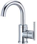 Single Lever Handle High Arc Lavatory Faucet with Side Mount in Polished Chrome