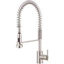 1-Hole High Arc Kitchen Faucet with Single Lever Handle in Stainless Steel