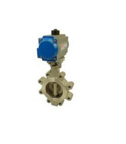 4 in. Carbon Steel Lug Gear Operator Handle Butterfly Valve