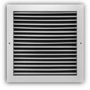 TRUaire&reg; Pristine White 12 x 12 in. Return Grille in White Aluminum 