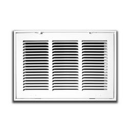 24 x 12 in. Filter Grille Return Air in White Aluminum