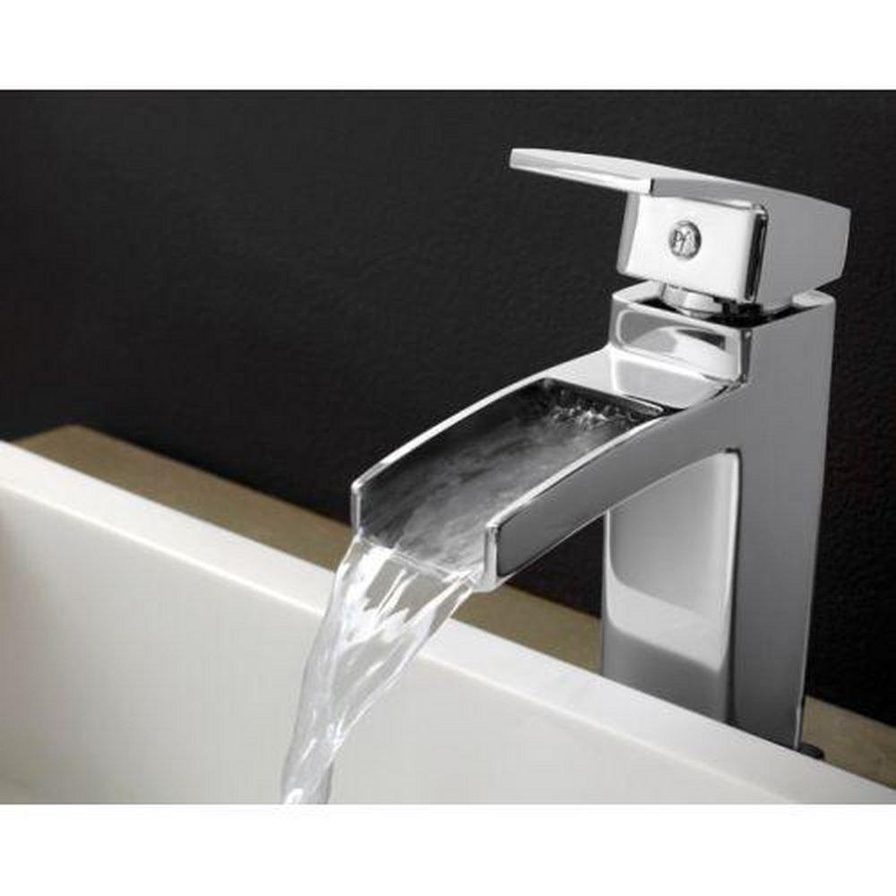 Pfister Polished Chrome Single Lever Handle Bathroom Sink Faucet 