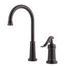 2.2 gpm 2-Hole Bar and Prep Faucet with Single Lever Handle in Tuscan Bronze