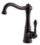 Single Lever Handle Bar Faucet in Tuscan Bronze