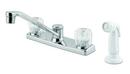 Pfister Polished Chrome Two Handle Kitchen Faucet 