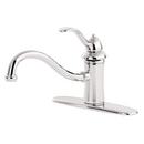 Pfister Polished Chrome 1 or 3-Hole Kitchen Faucet with Single Lever Handle 