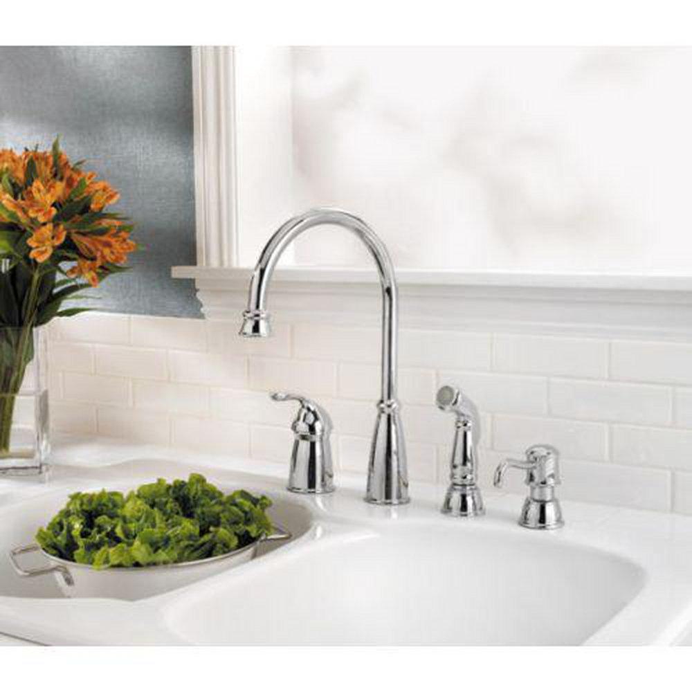 Pfister Polished Chrome Single Handle Kitchen Faucet 