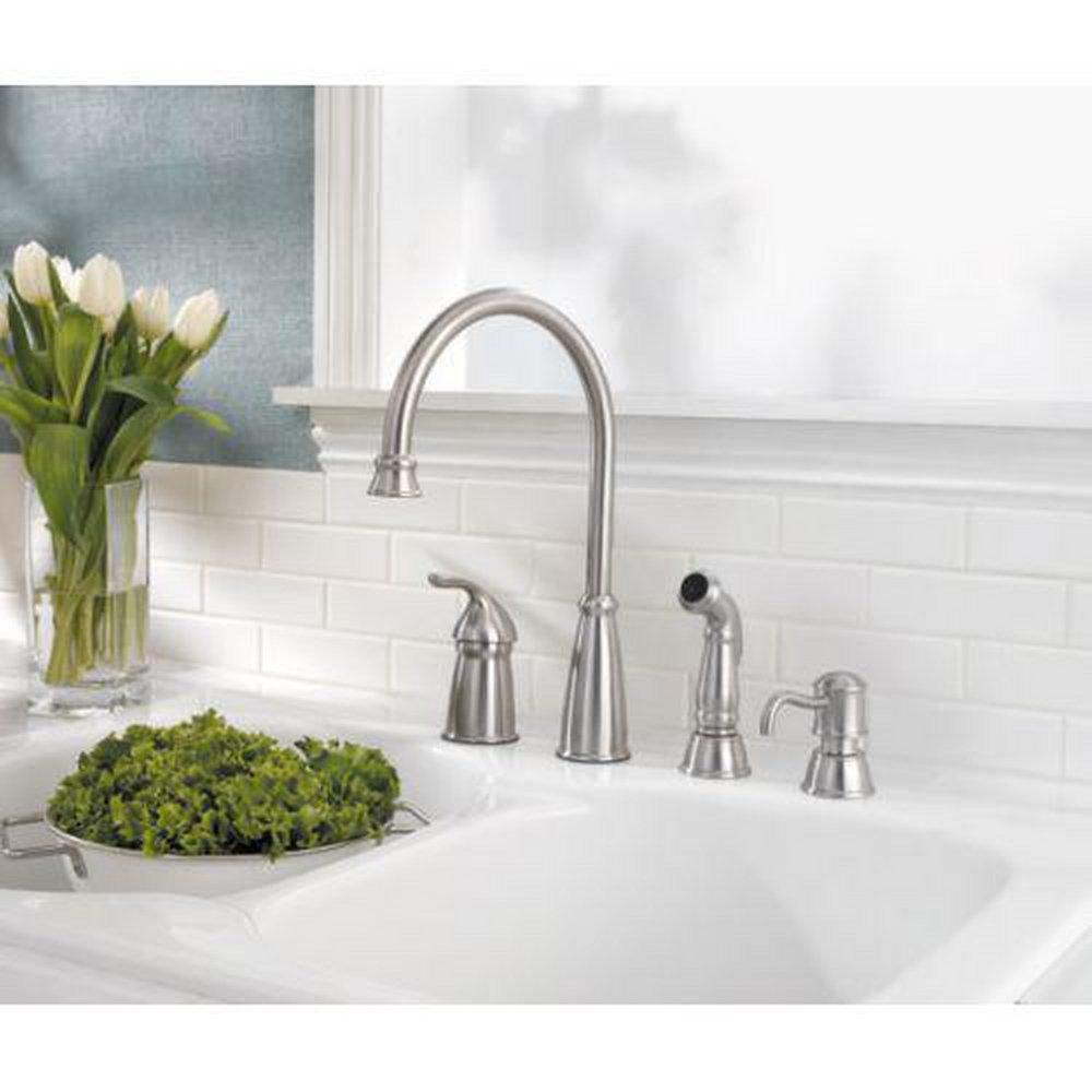 Pfister Stainless Steel Single Handle Kitchen Faucet 