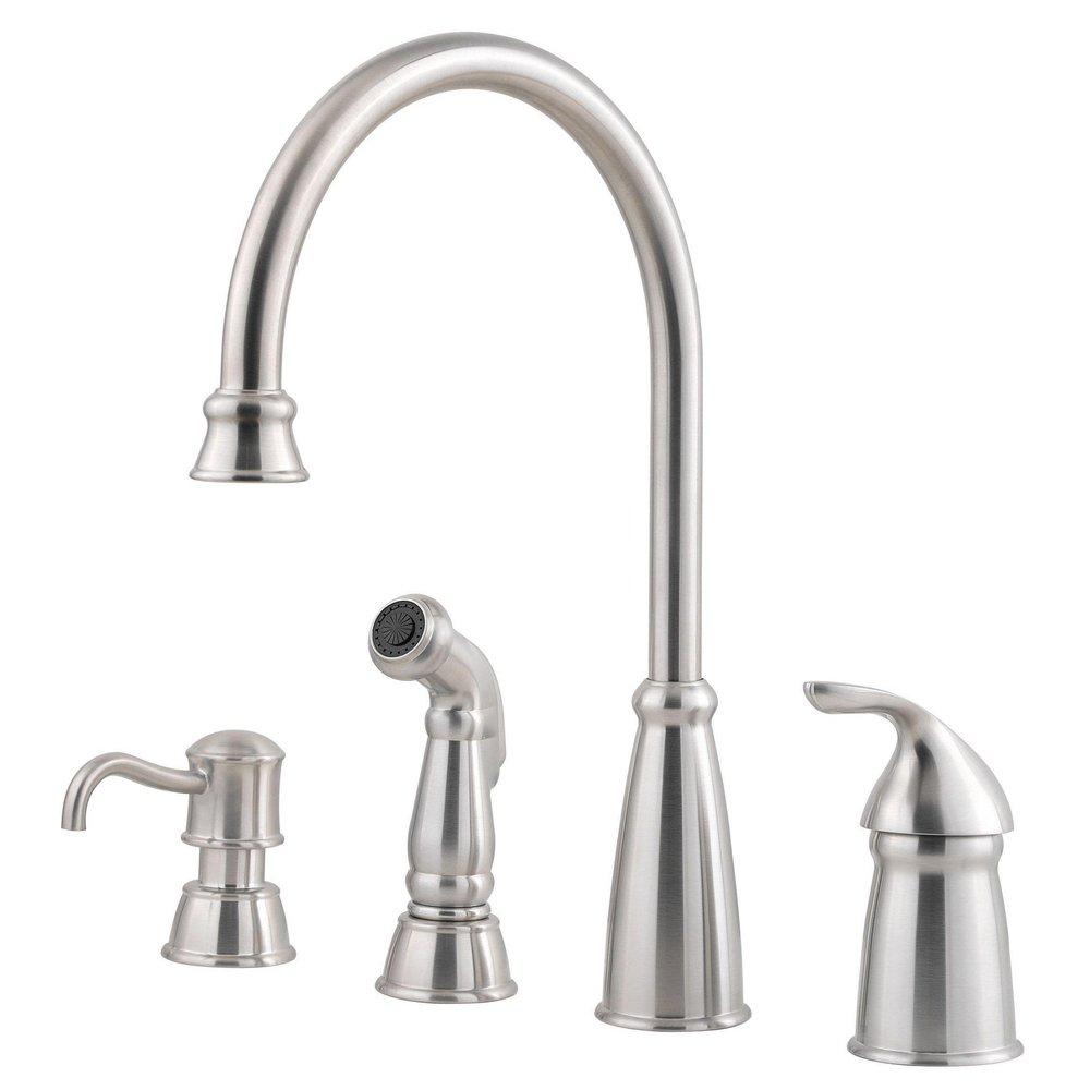 Pfister Stainless Steel Single Handle Kitchen Faucet 