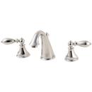 1.5 gpm Double Lever Handle Widespread Lavatory Faucet in Polished Chrome