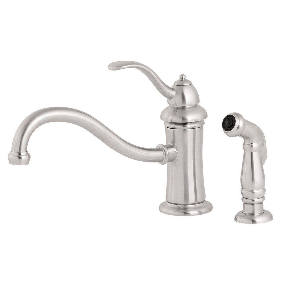 Pfister Stainless Steel Single Handle Kitchen Faucet 