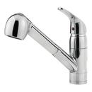 Pfister Polished Chrome Single Handle Pull Out Kitchen Faucet 